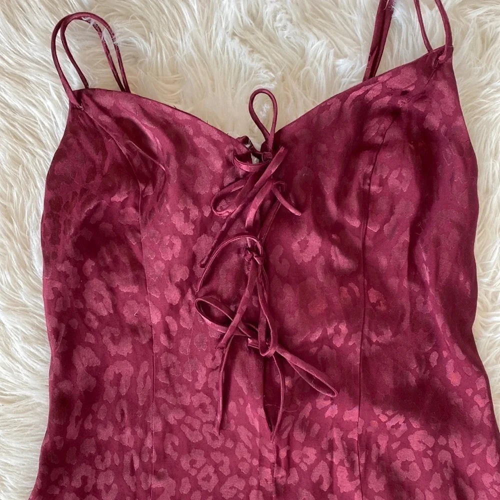 Free People Bow-dacious Mini Slip